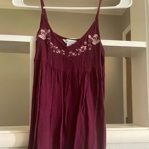 Maroon Tank Top